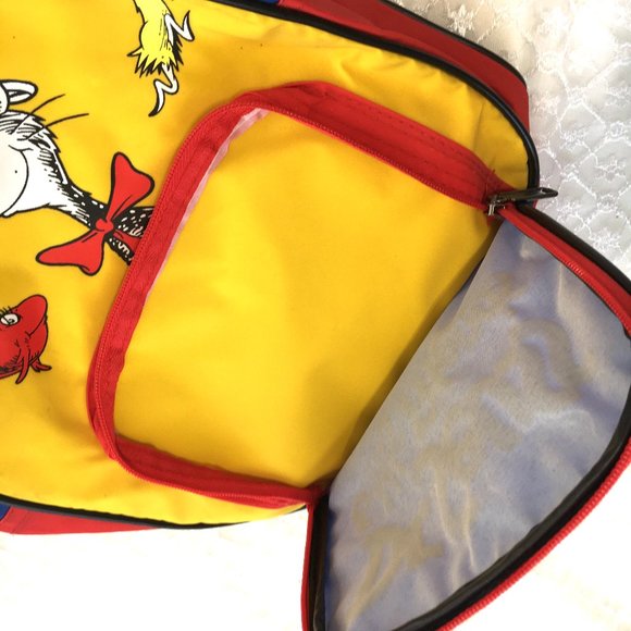 VTG 1997 Dr Seuss Child Lunch Book Back Pack EUC - Picture 9 of 9